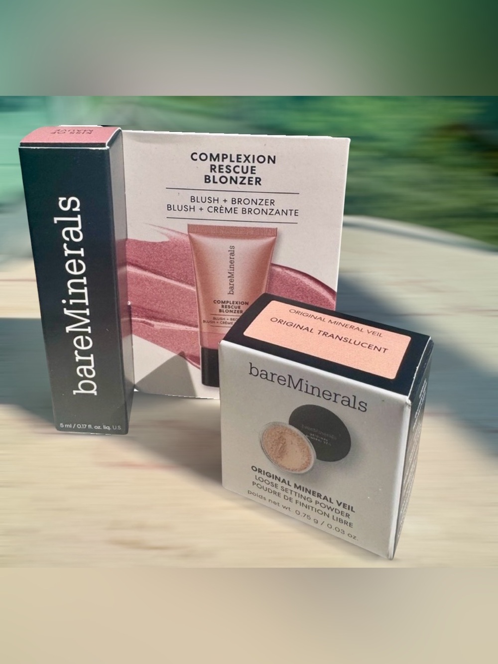 BAREMINERALS Complexion Rescue Blonzer & Loose Setting Powder Set